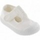 SANDALEN VICTORIA 136625 CANVAS UNISEX BLANCO