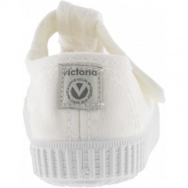 SANDALEN VICTORIA 136625 CANVAS UNISEX BLANCO