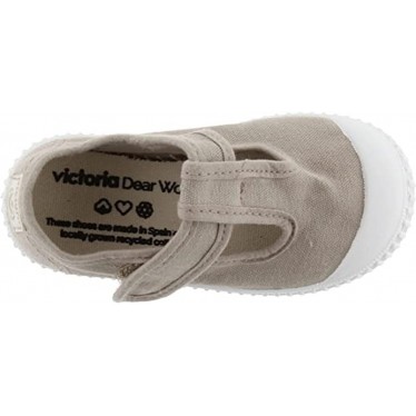 SANDALEN VICTORIA 136625 CANVAS UNISEX BEIGE