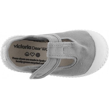 SANDALEN VICTORIA 136625 CANVAS UNISEX GRIS