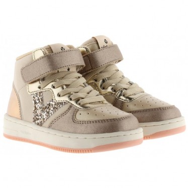 Victoria 1124123 Tiempo Metall Stiefeletten PLATINO