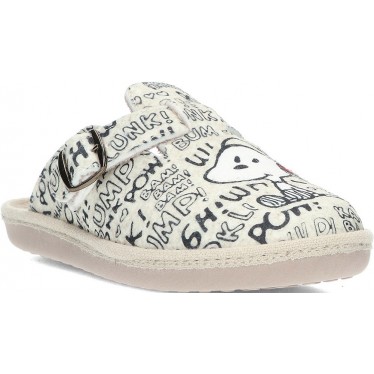 VULLADI 6396 fle Snoopy Damenhausschuhe CRUDO