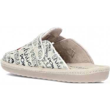 VULLADI 6396 fle Snoopy Damenhausschuhe CRUDO