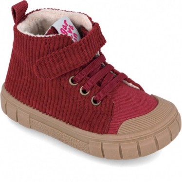Garvalín Mädchenstiefeletten 241321G Cord GRANATE