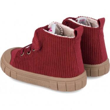Garvalín Mädchenstiefeletten 241321G Cord GRANATE