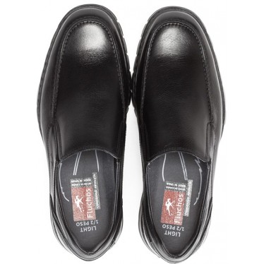 FLUCHOS 9144 CRONO SALVATE MOCCASIN MAN NEGRO