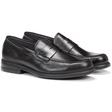 FLUCHOS 8721 SIMON NATURAL MOCCASIN MAN NEGRO