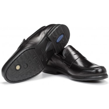 FLUCHOS 8721 SIMON NATURAL MOCCASIN MAN NEGRO