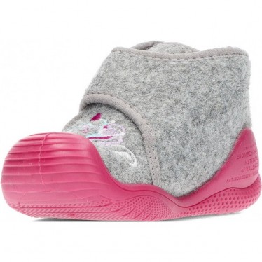 BIOMECANICS Mädchenhausschuhe 241151 Filz GRIS