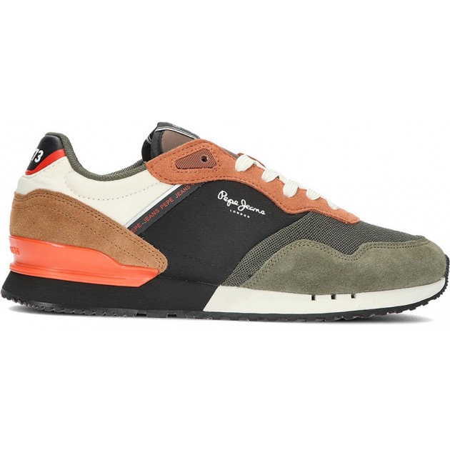 PEPE JEANS Herren-Sneaker pms40021 DUSKY_GREEN PEPE JEANS Herren-Sneaker pms40021 DUSKY_GREEN