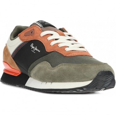 PEPE JEANS Herren-Sneaker pms40021 DUSKY_GREEN