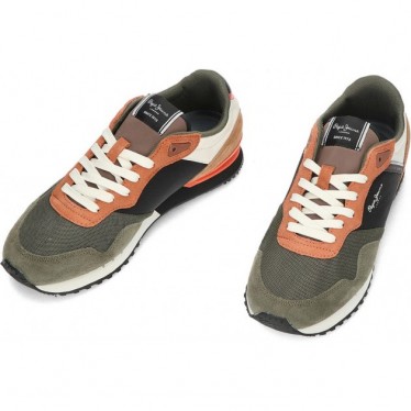 PEPE JEANS Herren-Sneaker pms40021 DUSKY_GREEN