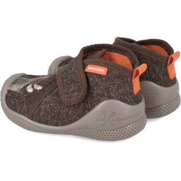 Biomecanics 241155 Woolf Babyhausschuhe MARRON