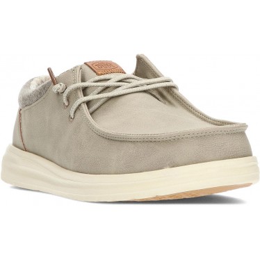 DUDE 43352 Paul klassische Herren-Loafer TAUPE_GREY