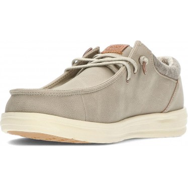 DUDE 43352 Paul klassische Herren-Loafer TAUPE_GREY