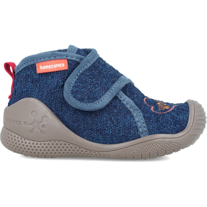 Biomecanics 241155 Woolf Babyhausschuhe AZUL_MARINO