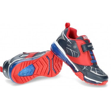 GEOX SPIDERMAN J36FED SNEAKERS RED