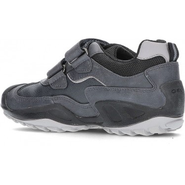 SNEAKERS GEOX J NEW SAVAGE BOY J261VA NAVY