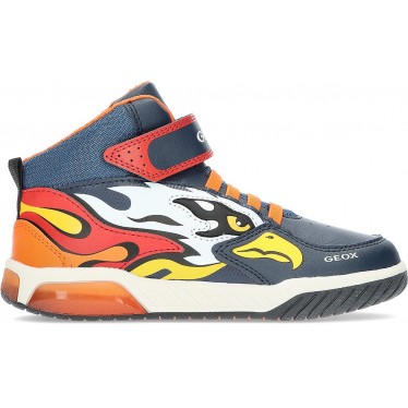 STIEFEL EAGLE GEOX J369CB NAVY_ORANGE