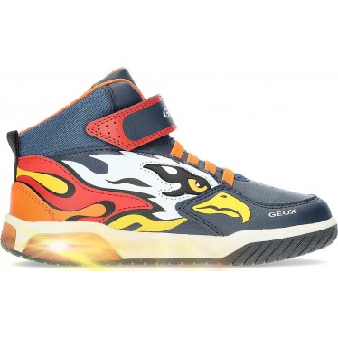 STIEFEL EAGLE GEOX J369CB NAVY_ORANGE