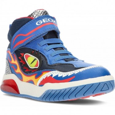 STIEFELETTEN GEOX J. INEK LUMINOUS DRAGON J369CD ROYAL_RED