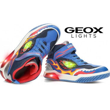 STIEFELETTEN GEOX J. INEK LUMINOUS DRAGON J369CD ROYAL_RED