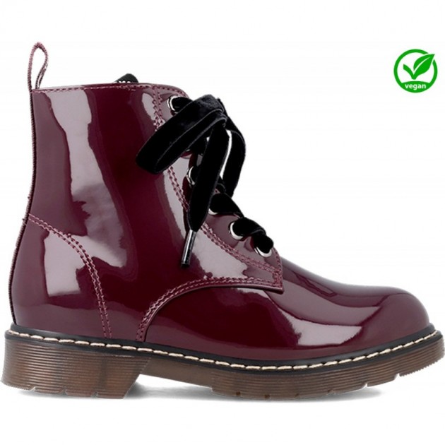 GARVALIN LACKLEDERSTIEFEL 231565-A VEGAN BURDEOS GARVALIN LACKLEDERSTIEFEL 231565-A VEGAN BURDEOS