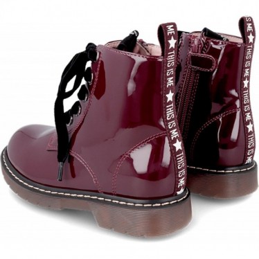 GARVALIN LACKLEDERSTIEFEL 231565-A VEGAN BURDEOS