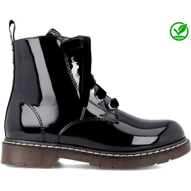 GARVALIN LACKLEDERSTIEFEL 231565-A VEGAN BLACK GARVALIN LACKLEDERSTIEFEL 231565-A VEGAN BLACK