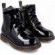 GARVALIN LACKLEDERSTIEFEL 231565-A VEGAN BLACK