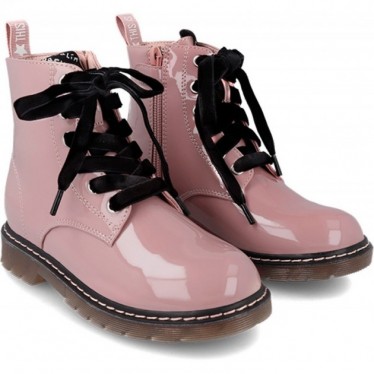 GARVALIN LACKLEDERSTIEFEL 231565-A VEGAN NUDE