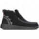 DUDE DENNY STIEFEL AUS FAUX-SHEARLING 40208 BLACK