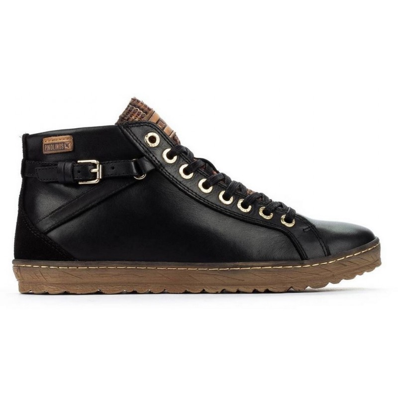PIKOLINOS LAGOS ANKLE BOOTS 901-7312 BLACK