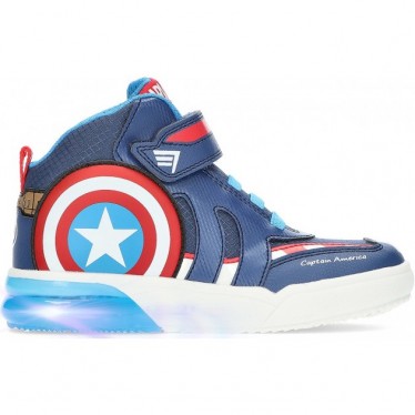 GEOX STIEFELETTEN CAPTAIN AMERICA J369YC NAVY_RED
