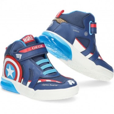 GEOX STIEFELETTEN CAPTAIN AMERICA J369YC NAVY_RED
