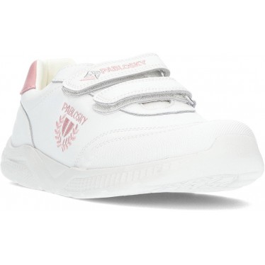 Pablosky Mädchen-Schulschuh 203907 BLANCO
