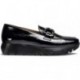 Wonders A-2474 Rose Mokassin NEGRO