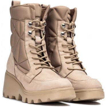 Wonders G-7004 Silberne Stiefel TAUPE