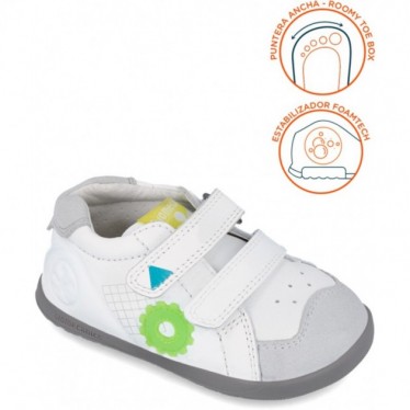 Biomecanics Jungen-Sportschuhe 241161 Respektvoll BLANCO