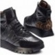 Damen-Sportstiefeletten Wonders A-2471 England NEGRO