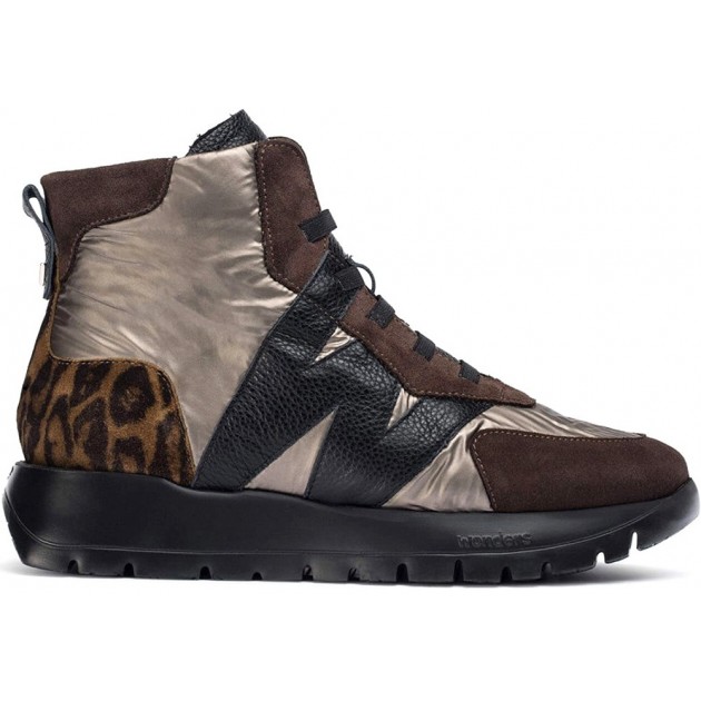 Damen-Sportstiefeletten Wonders A-2471 England TESTA