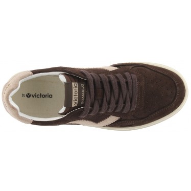 Deportiva Victoria 1257127 Seoul Wildleder CHOCOLATE