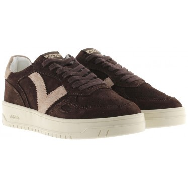 Deportiva Victoria 1257127 Seoul Wildleder CHOCOLATE