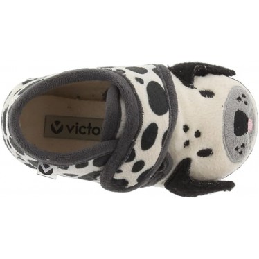 HAUSSCHUHE VICTORIA KINDER 105119 ANTRACITA