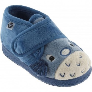 HAUSSCHUHE VICTORIA KINDER 105119 JEANS