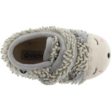 HAUSSCHUHE VICTORIA KINDER 105119 PIEDRA