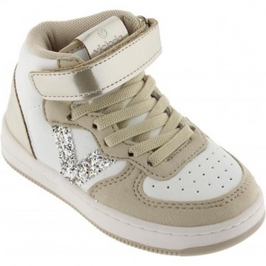 VICTORIA TIEMPO ZWEIFARBIGER STIEFEL 1124111 PLATINO