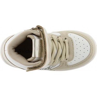 VICTORIA TIEMPO ZWEIFARBIGER STIEFEL 1124111 PLATINO