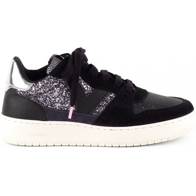 Sneakers Victoria 1258261 Madrid Glitzer NEGRO Sneakers Victoria 1258261 Madrid Glitzer NEGRO