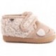 HAUSSCHUHE VICTORIA KINDER 105119 BEIGE